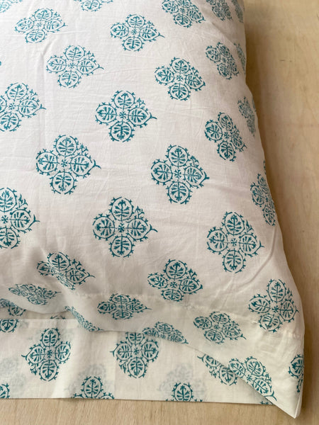 Suzani Fower<br>Ocean Depths<br>Pillow Cases & Shams