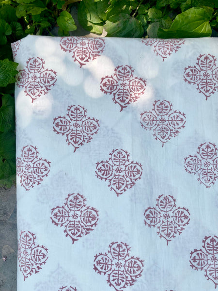 Suzani Flower<br>Colour Rose Clay<br> Sheets & Cases