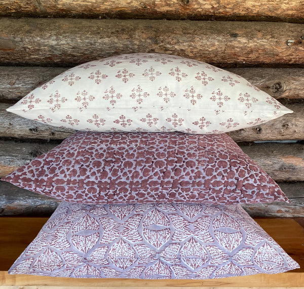 Tahlequah<br>Colour Rose Clay/Aura<br> 26 x 26"