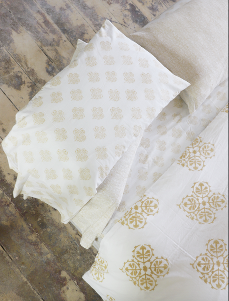 Suzani Flower<br>Rattan<br>Pillow Cases & Shams