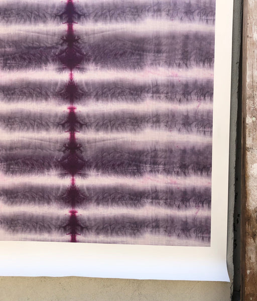 Shibori Wallpaper <br> Purple Sky