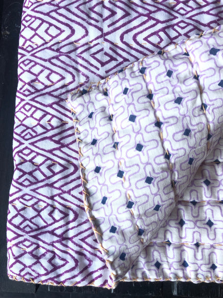 Shachi<br> Colour Bougainvillea<br> Printed Linen Throw