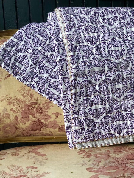 Tahlequah<br> Colour Chestnut<br> Printed Linen Throw