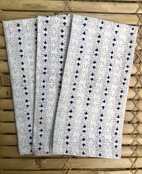 Tofino<br>Colour<br> Aura and Indigo <br> Napkin Set